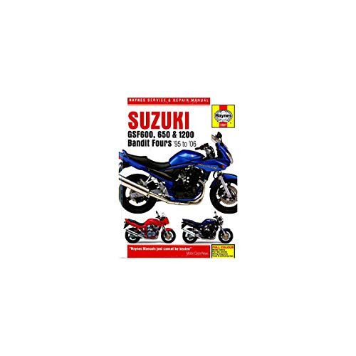 -SBSC- Suzuki GSF600, 650 and 1200 Bandit Fours, 95-'06 Technical Repair Manual -SBSC- Suzuki GSF600, 650 and 1200 Bandit Fours, 95-'06 Technical Repair Manual