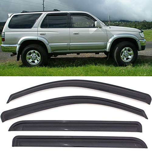 CBX Auto 4pcs for 03-09 Toyota 4Runner N210 Sun Rain Guard Vent Shade Window Visors