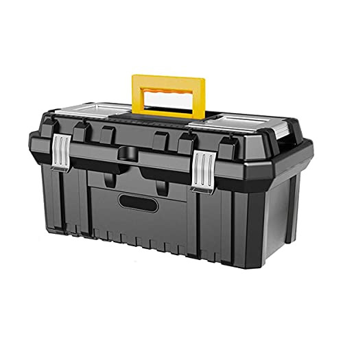 Multi-Purpose Tool box with Tray, 21-Inch Tool Chest Household Plastic Tool Organizers, Heavy Duty Steel  and  Plastic Construction