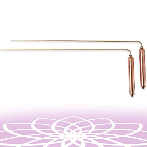 Dowsing Rods with Copper Handles Premium Quality Divining Rods - Varillas de Radiestesia