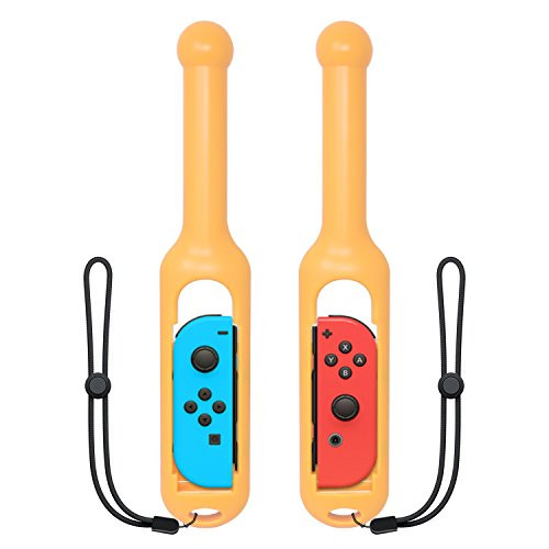 DrumStick for Nintendo Switch Joy-Con Controllers Accessories, DrumStick Grips for Motion Sensing Game Taiko Twin pack