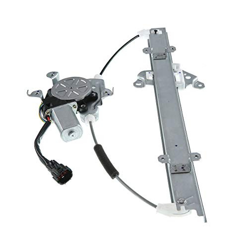 Front Left Driver Side Power Window Regulator with Motor Assembly Compatible with 2007-2013 Nissan Tiida Versa
