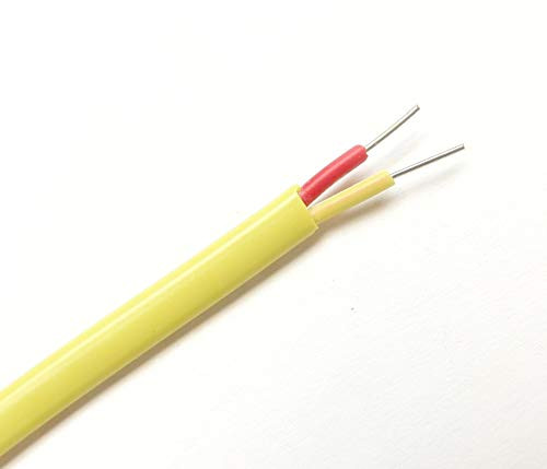 K-Type Thermocouple Wire AWG 20 Solid w. PVC Insulation - 10 Yard -10 yd-