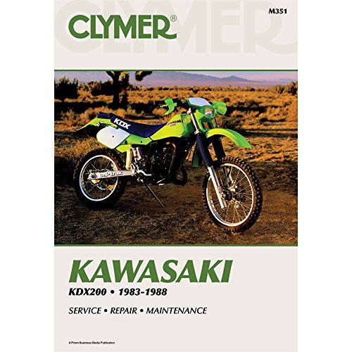 M351 Kawasaki KDX200 1983-1988 Clymer Motorcycle Repair Manual