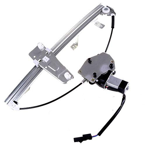 OCPTY Power Window Regulator with Motor Assembly Replacement Front Right Passengers Side Window Regulator fit for 1999-2000 For Jeep Grand Cherokee 55076466AF 55076466AB 741-553
