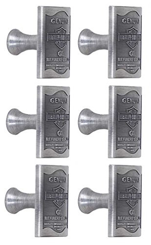 Harley-Davidson Genuine Oil Can Knob HDL-10112, Set of 6 Knobs