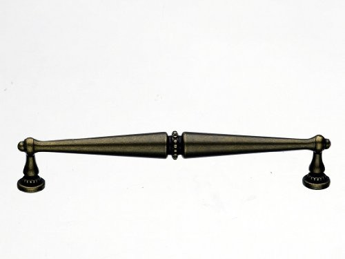 Top Knobs Edwardian Pull -TKM921--German Bronze-8 3/4"