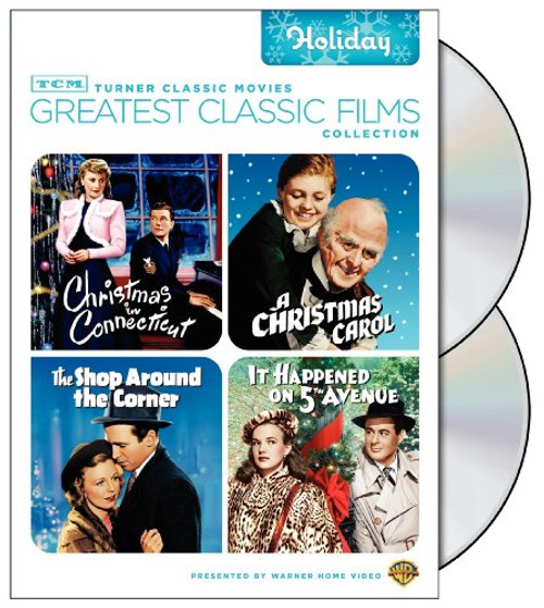 TCM Greatest Classic Films Collection- Holiday -Christmas in Connecticut / A Christmas Carol 1938 / The Shop Around the Corner / It Happened on 5th Avenue-