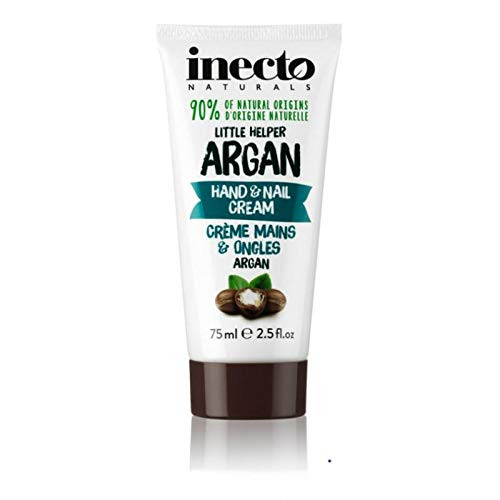 -MG INECTO Natural Argan Hand  and  Nail Cream 75ml -Infused with pure Organic Argan Oil your hands will be beautifully moisturised and silky smooth