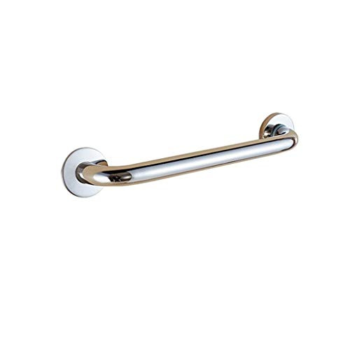 Anti-Slip Assist Bath Grab Bar Handle Anti-Slip Grab Bar -SUS 304 Stainless Steel Grab Rails -Polished Chrome Safety Support Rail Elderly Handrails Disability Aid Hold for Toilet/Shower Bathroom
