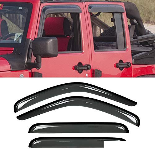 4pcs For 2002 2003 2004 2005 2006 2007 Liberty Sun Rain Guard Vent Shade Deflector Window Visors - US Delivery