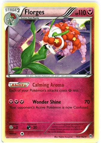 Pokemon - Florges -103/162- - XY Breakthrough