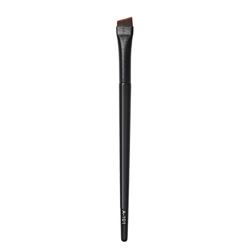 Winwinfly Eyebrow Brush - Duo Eye Brow Spoolie - Angled Eyeshadow Eyeliner - Precision Flat Definer - Small Shader - Cruelty Free Synthetic Bristles