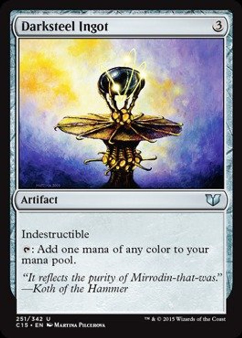 Magic The Gathering - Darksteel Ingot -251/342- - Commander 2015