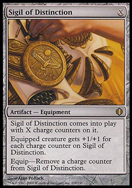 Magic The Gathering - Sigil of Distinction - Shards of Alara Magic The Gathering - Sigil of Distinction - Shards of Alara
