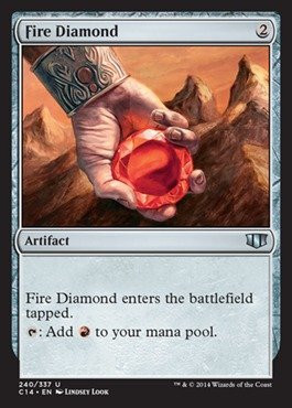 Magic The Gathering - Fire Diamond -240/337- - Commander 2014