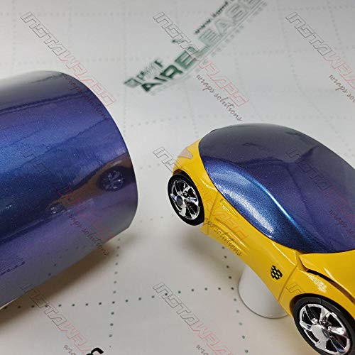KPMF K75400 Gloss Purple/Blue Iridescent | K75466 | Vinyl CAR WRAP Film -Sample 3in x 5in-