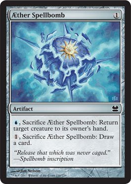 Magic The Gathering - Aether Spellbomb - Modern Masters - Foil