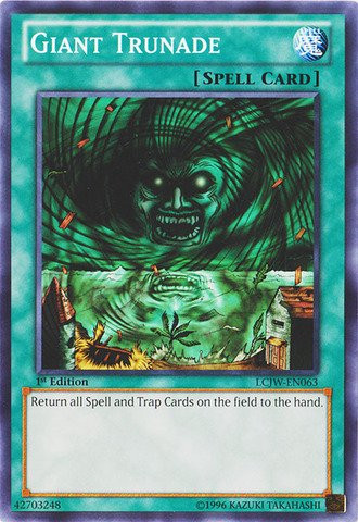 YU-GI-OH - Giant Trunade -LCJW-EN063- - Legendary Collection 4- Joey's World - 1st Edition - Common