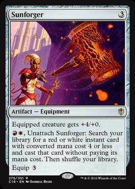Magic The Gathering - Sun Forger -275/351- - Commander 2016