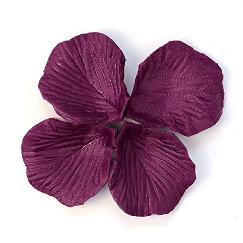 200 Pcs Red Colors Silk Flower Rose Petals Wedding Party Decorations Simulation of Rose Petals Practical Design and Durable