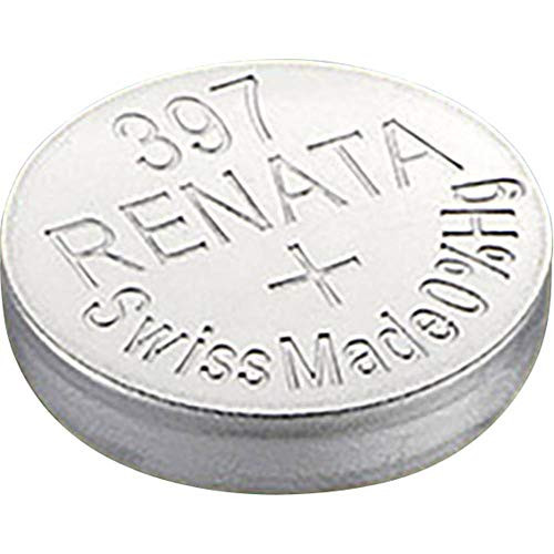 Renata Batteries 397 Silver Oxide Button Cell Watch Battery -1 Pc-