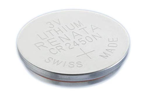 Renata Batteries CR2450 3V Lithium Coin Cell Battery -1 Pack-