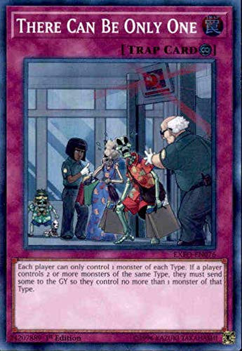 There Can Be Only One - EXFO-EN076 - Super Rare - Unlimited Edition - Extreme Force