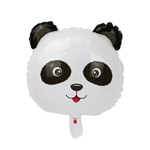 IDS 10Pcs Party Animal Balloon, 18" Cartoon Balloon Panda Shaped Birthday Balloon Decoration Balloon for Party