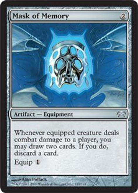 Magic The Gathering - Mask of Memory - Planechase Magic The Gathering - Mask of Memory - Planechase