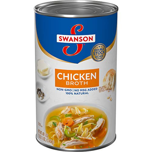 Swanson Chicken Broth- 49.5 oz. Can