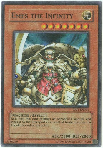 Yu-Gi-Oh - Emes the Infinity DBT-EN001 Super Rare - Destiny Board Traveler Promo