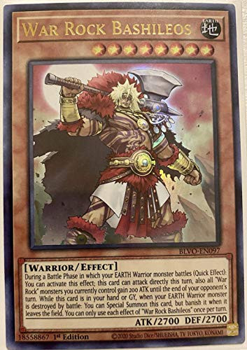 War Rock Bashileos - BLVO-EN097 - 1st Edition -NM/M