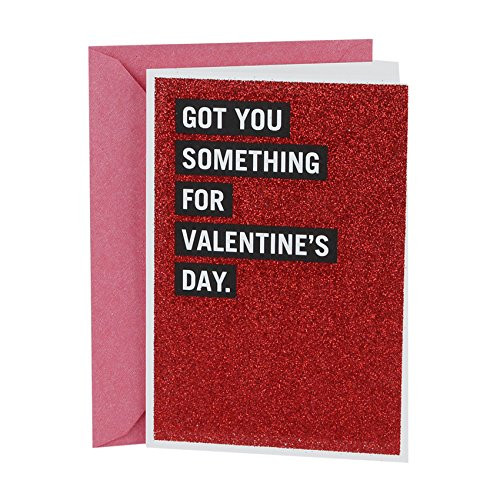 Hallmark Shoebox Funny Valentine's Day Card -No Gift Joke-