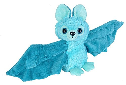 Wild Republic Huggers Blue Bat Plush, Slap Bracelet, Stuffed Animal, Kids Toys, 8 inches Wild Republic Huggers Blue Bat Plush, Slap Bracelet, Stuffed Animal, Kids Toys, 8 inches