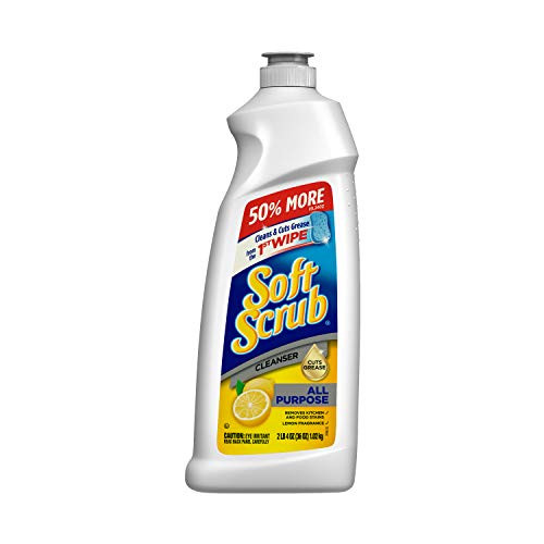 Soft Scrub Cleanser- Lemon- 36 Ounce -Pack of 1-