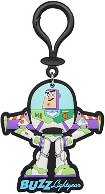 Disney Toy Story Buzz Lightyear Soft Touch ID Tag Bag Clip Disney Toy Story Buzz Lightyear Soft Touch ID Tag Bag Clip