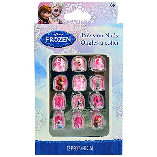 Disney Frozen Elsa- Anna  and  Oalf Press-on Nails