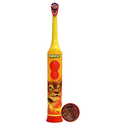 Firefly Firefly Clean N' Protect Lion King Power Toothbrush With Antibacterial Cover