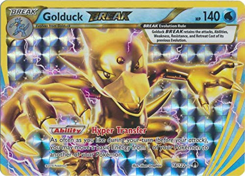 Pokemon - Golduck-Break -18/122- - XY Breakpoint - Holo