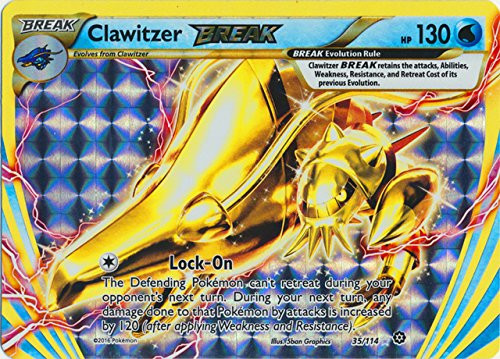 Pokemon - Clawitzer Break -35/114- - XY Steam Siege - Holo