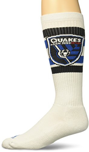 adidas MLS San Jose Earthquakes Women's Knee Socks- One Size- White