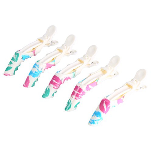 5PCS/Pack Hair Clip Hairdressing Section Grips Clamp Hairpin Styling Tool Accessories 2 Colors-Lip- 5PCS/Pack Hair Clip Hairdressing Section Grips Clamp Hairpin Styling Tool Accessories 2 Colors-Lip-