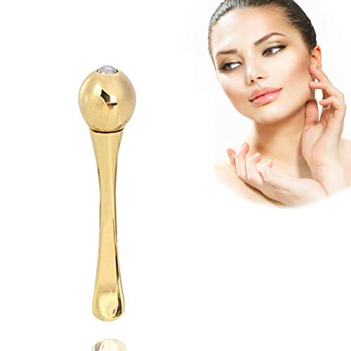 Eye Cream Massage Sticks- Zinc Alloy Eye Cream Applicator Eye Cream Massager Wand Face Mask Spoon Anti Wrinkle Eye Fatigue Relief Massage Stick Cream Import Scoop DIY Cosmetic Tool