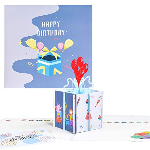 Magic Ants Pop Up Birthday Card for Kids Mom Son 3D Pop Open Happy Birthday Box Greeting Cards Magic Ants Pop Up Birthday Card for Kids Mom Son 3D Pop Open Happy Birthday Box Greeting Cards