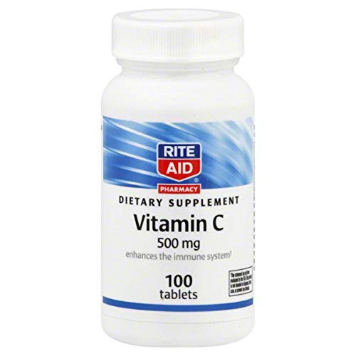Rite Aid Pharmacy Vitamin C- 500 mg- Tablets- 100 Tablets