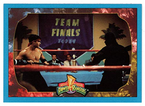 Ninja Finals - Mighty Morphin Power Rangers -Trading Card-  36 - Collect-a-Card - Wal-Mart Jumbo Version - 1994 Mint