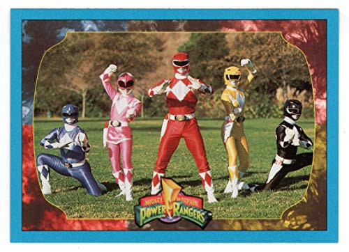 Go Go Power Rangers - Mighty Morphin Power Rangers -Trading Card-  35 - Collect-a-Card - Wal-Mart Jumbo Version - 1994 Mint