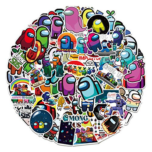 Cartoon Game Stickers -102Pack-- Game Waterproof Vinyl Stickers Decals for Laptop Water Bottle Bumper Luggage Computer Skateboard Snowboard. Gift for Kids Girls Teens