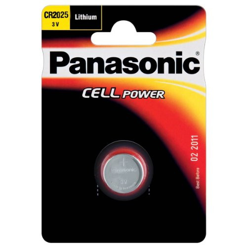 Panasonic Cr 2025 3 Volt Lithium Battery